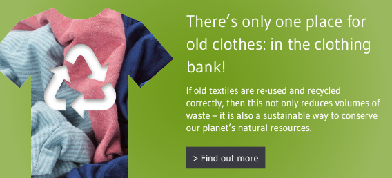 Enquire about Clothing Collections - Clothes Recycling